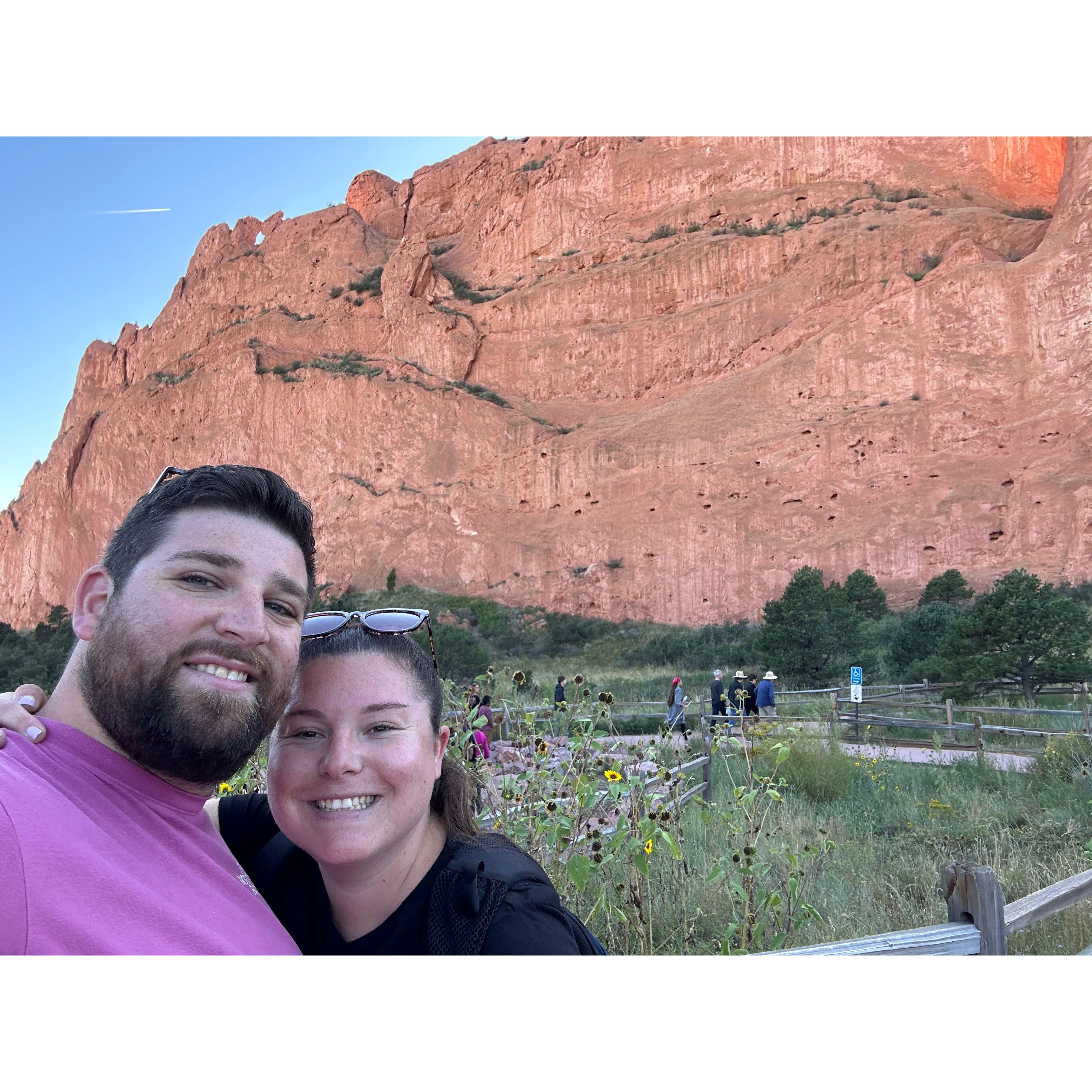 Fall 2023- Alex and Jordan explore Colorado Springs, CO