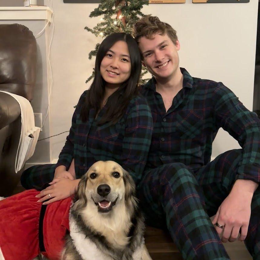 11.29.24 - Dressed up to take Christmas card photos over Thanksgiving