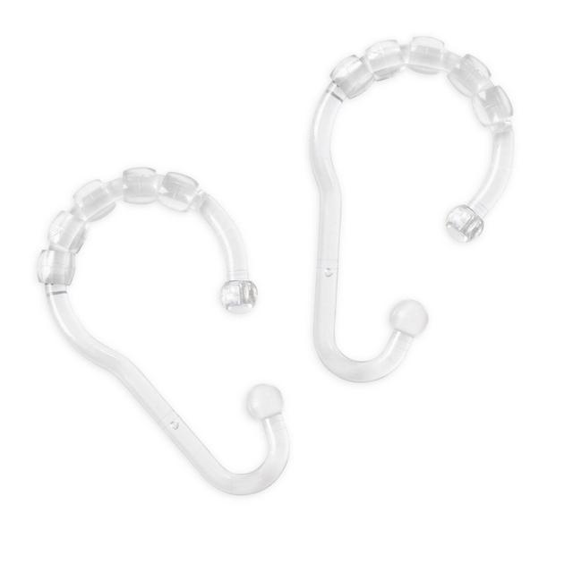 Glide Shower Hooks (Set of 12)