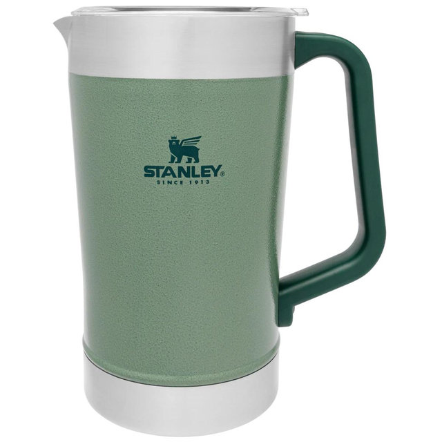 Classic Stay Chill Beer Pitcher | 64 OZ - Hammertone Green