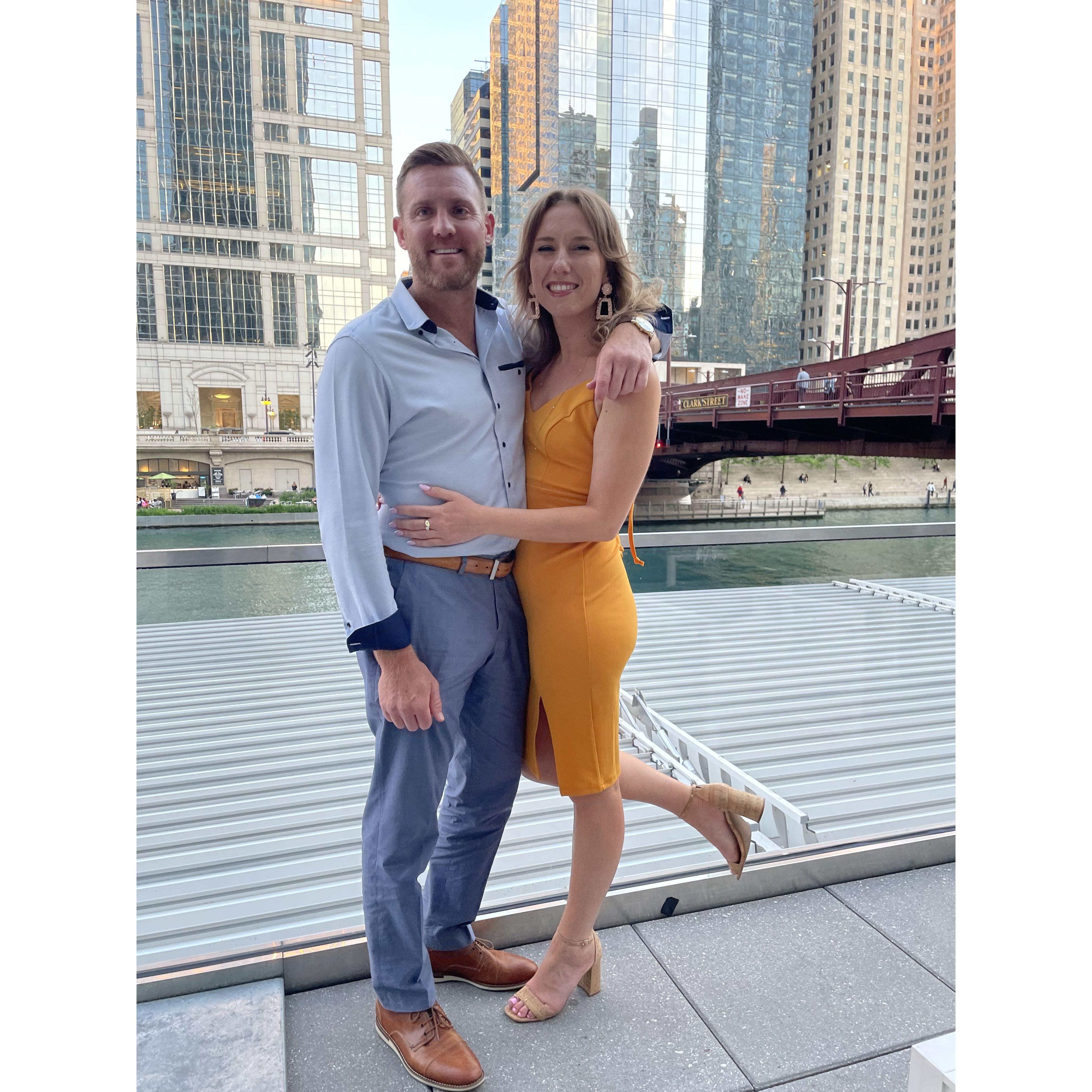 Our first wedding as a couple! (thanks Matt and Alexis!) June 2022