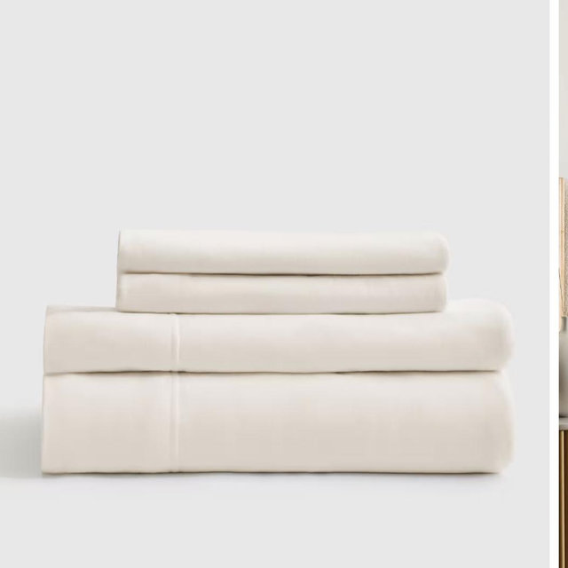 Organic Jersey Sheet Set - Natural, Queen