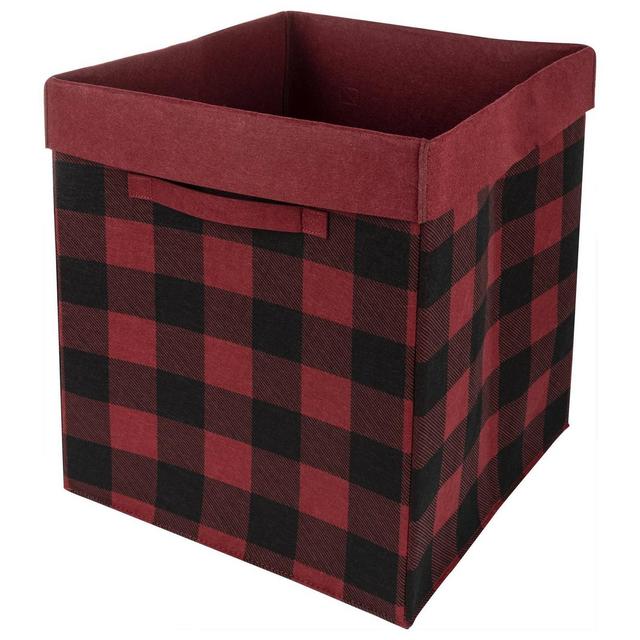 Sammy & Lou Printed Felt Storage Hamper - Buffalo