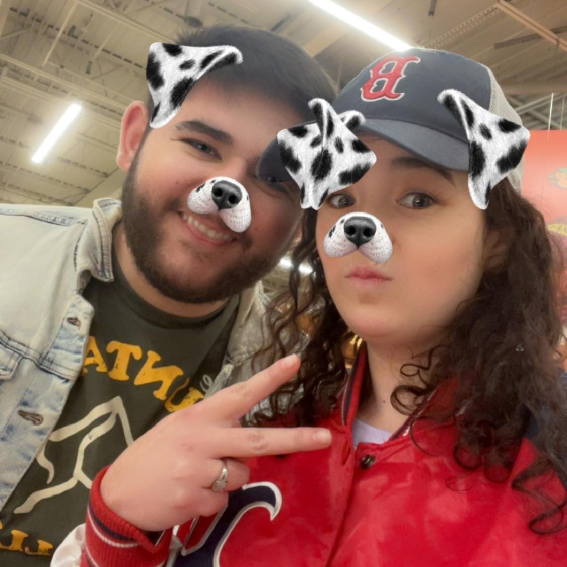 Us being us!! We’re each others best friends and soulmates we can’t wait to start this journey together!!