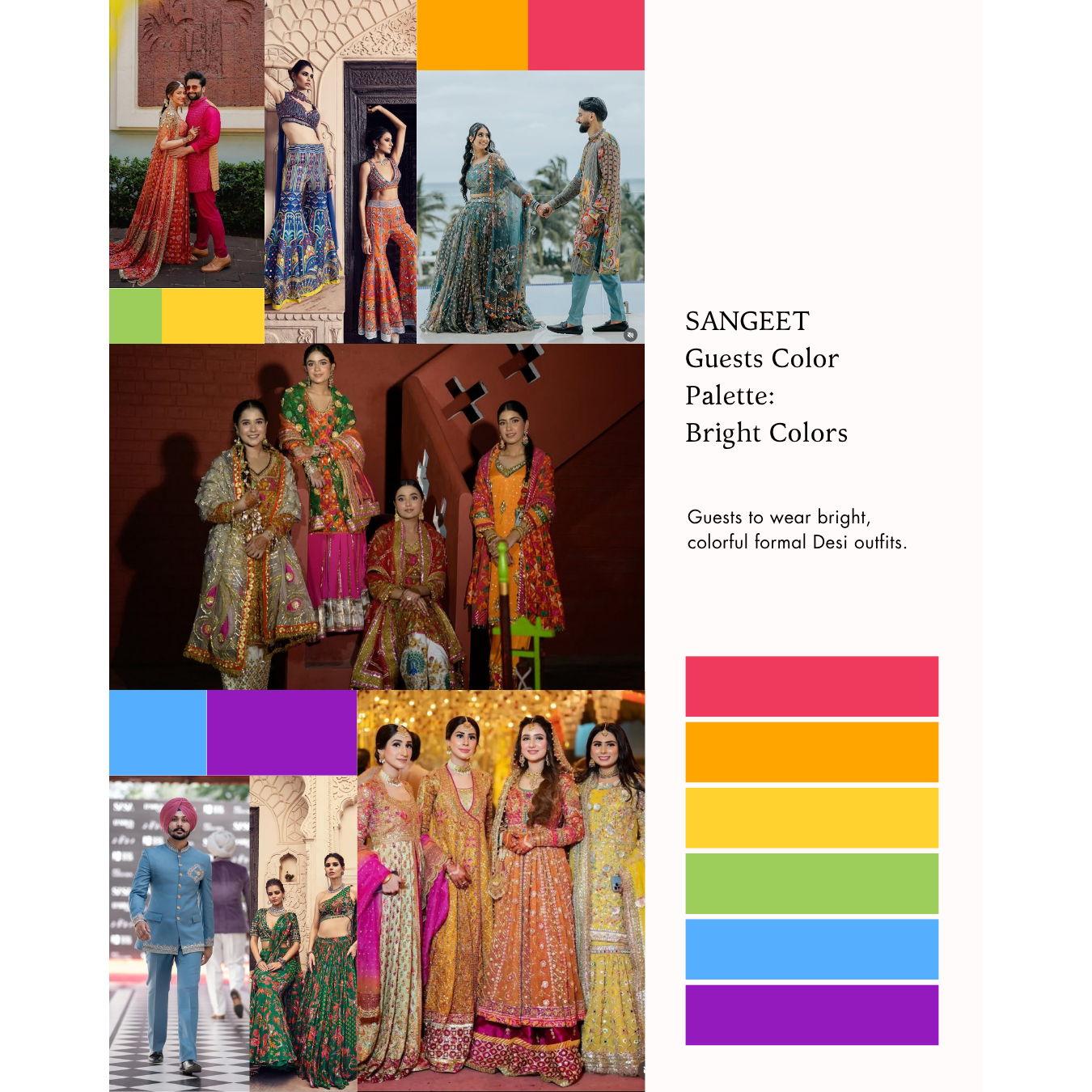 Sangeet Dress Code