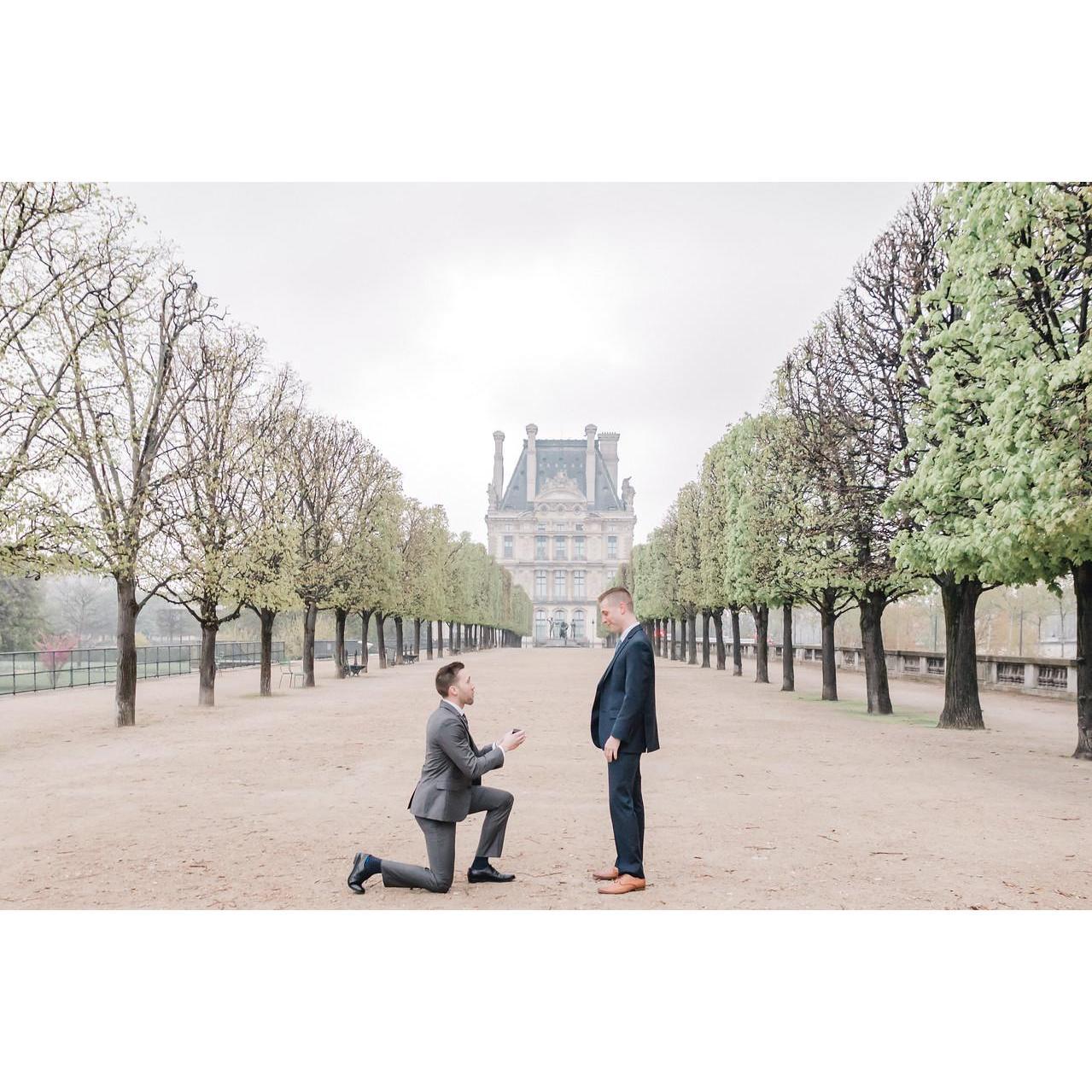 Louvre Engagement - April 2019
