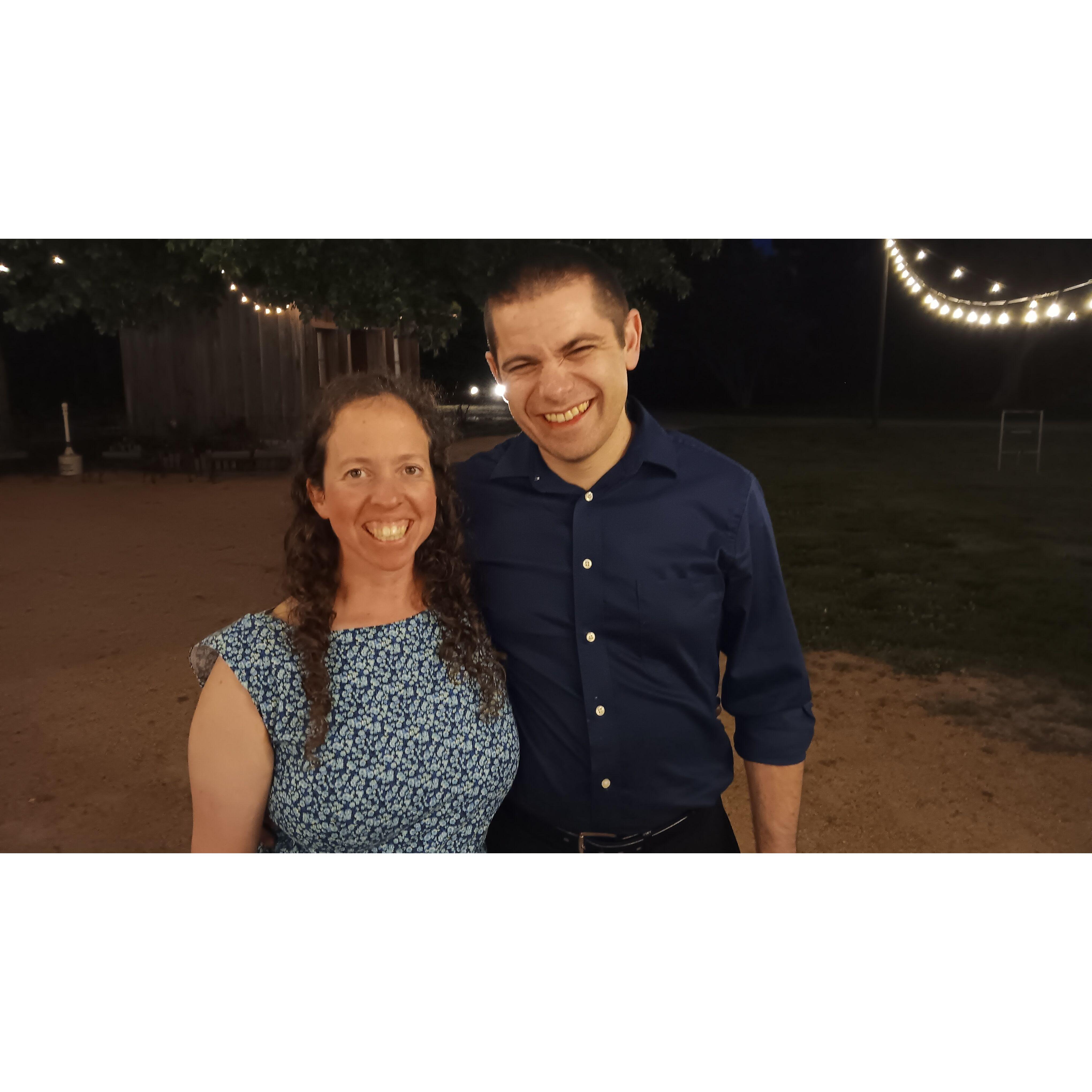 First wedding we went to. (Thanks Rachel and Clinton!)