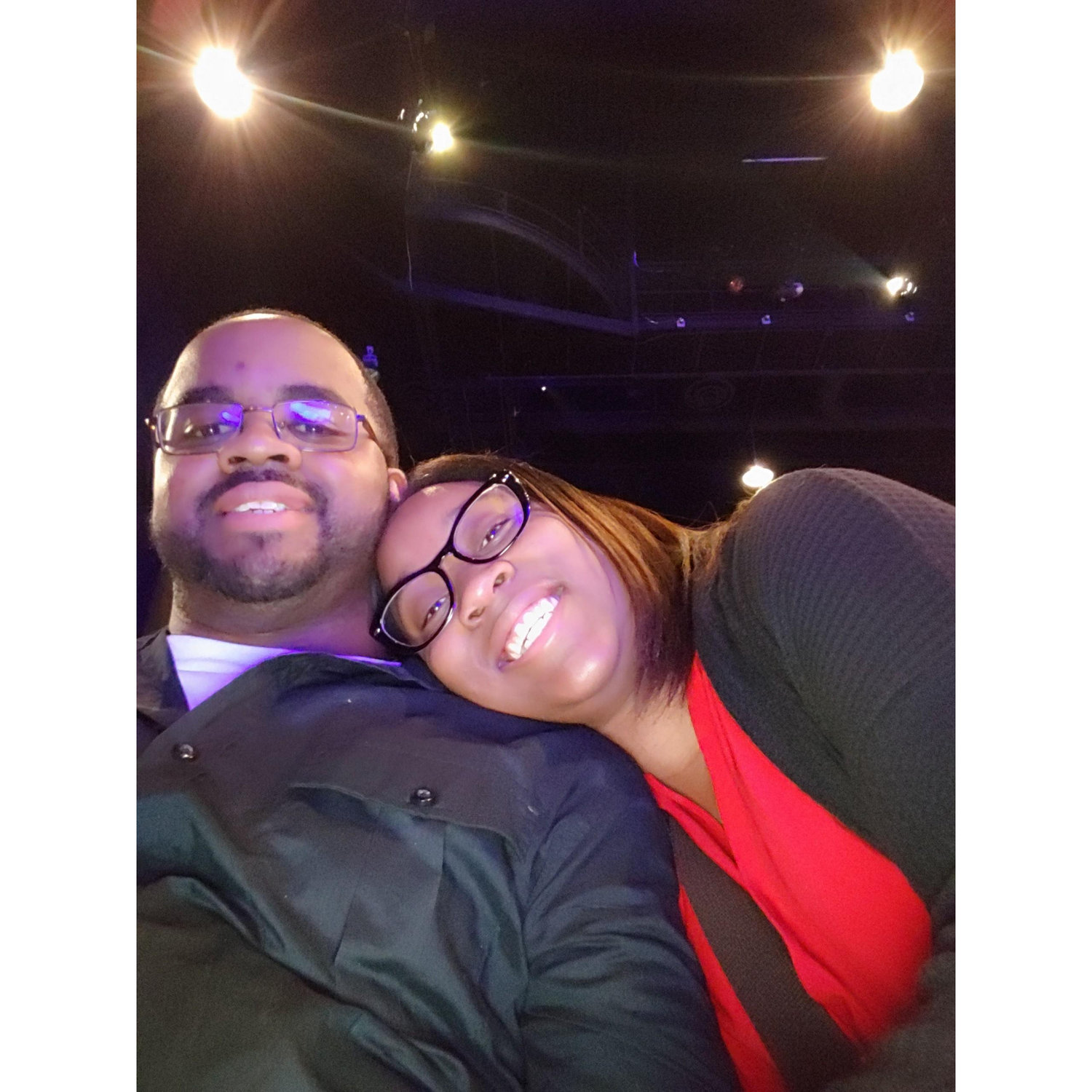 Our first concert together