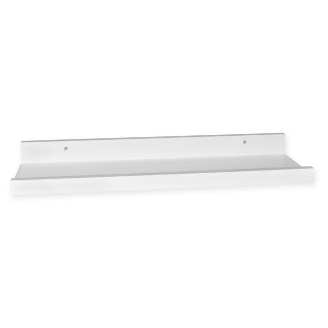 Wall Solutions 23.75-Inch Gallery Wall Shelf in White