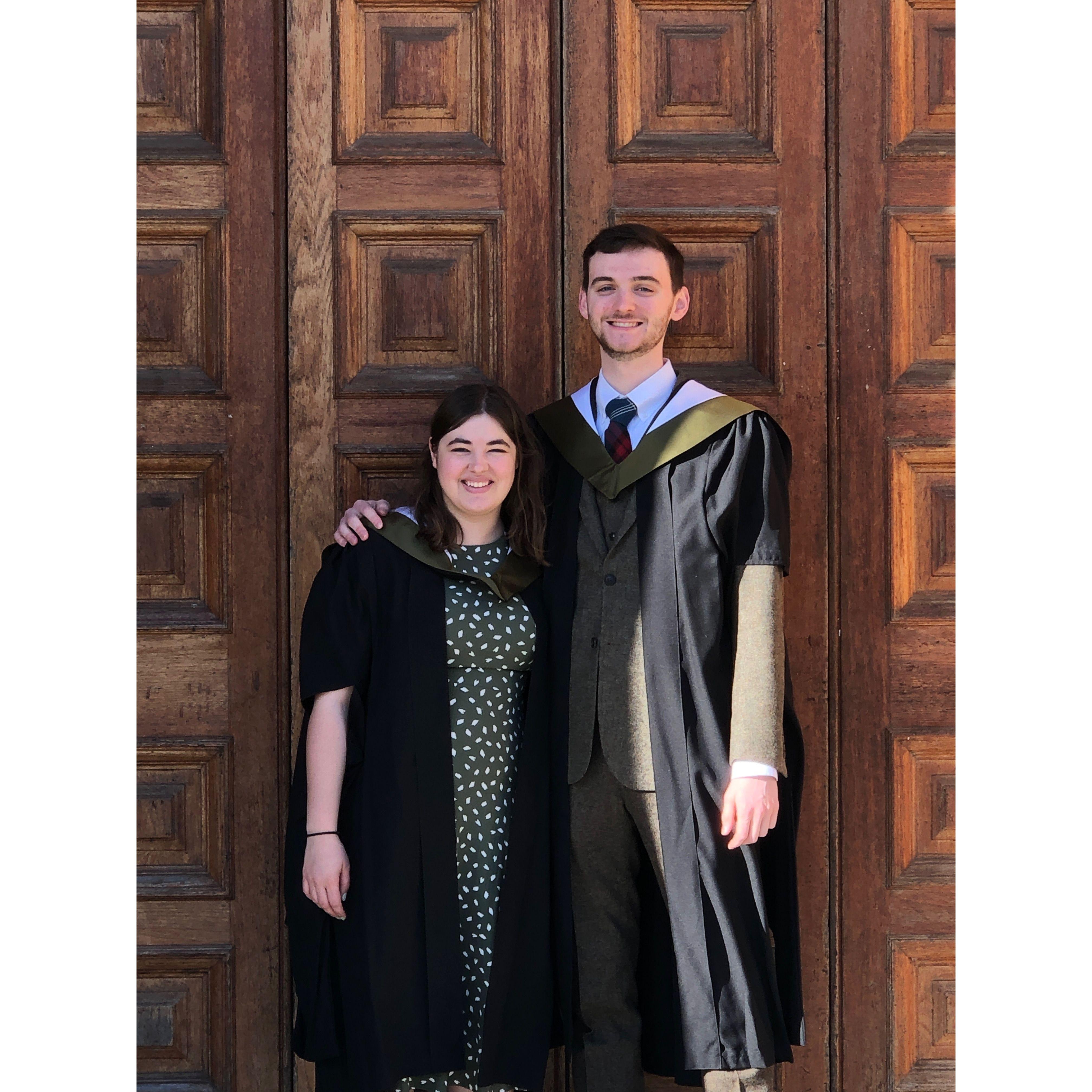 Another snap of our graduation, courtesy of Andrew’s dad.