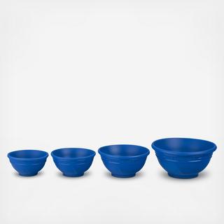 4-Piece Silicone Prep Bowl Set