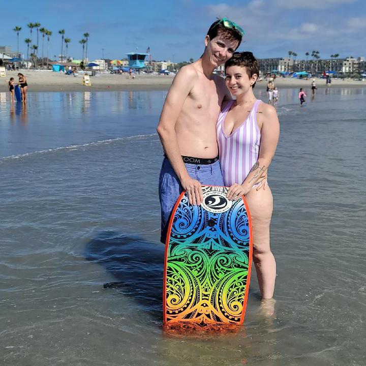 Our first summer together