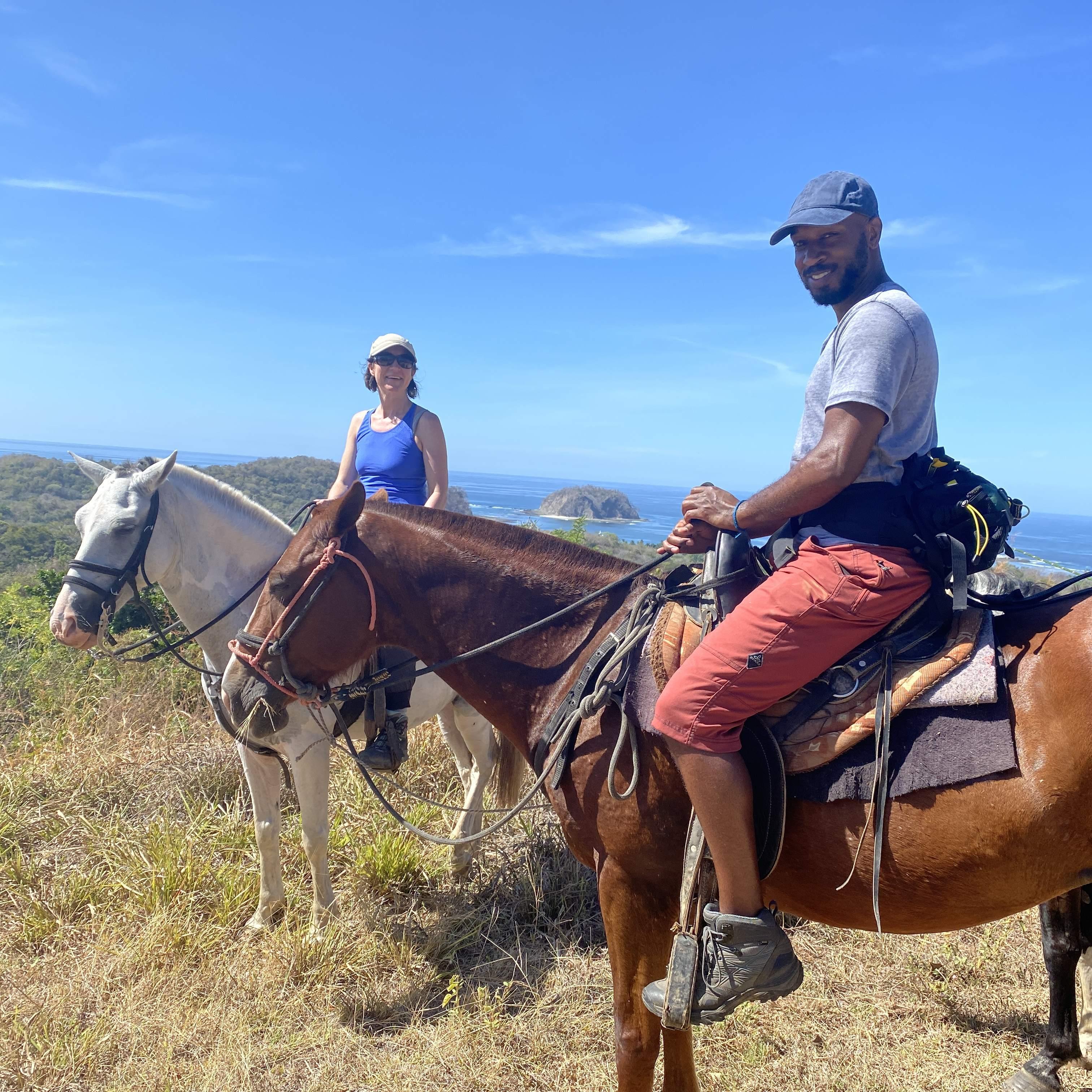 During our winter 2022 trip to Costa Rica we galloped on horses for the first time. That exhilarating experience marked the official beginning of our wedding planning process! Yee haw!