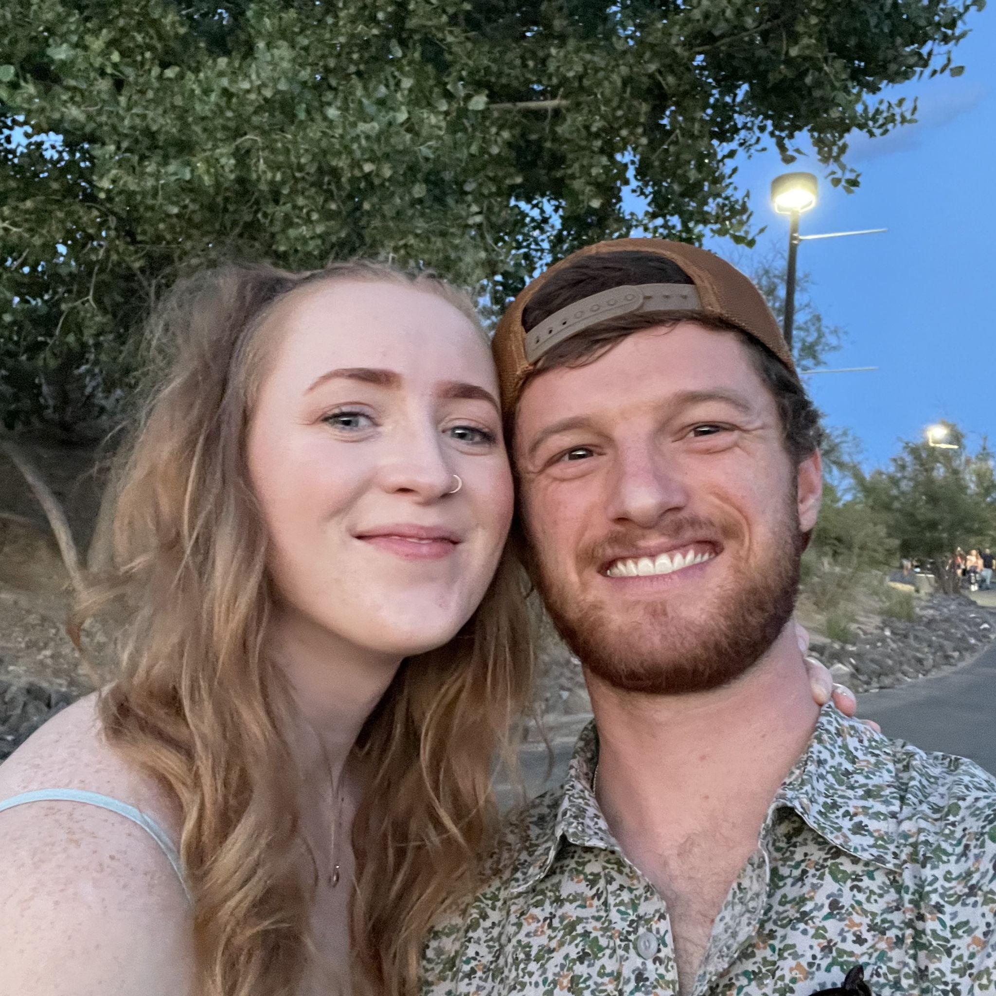 Our first concert together seeing Thomas Rhett in August 2022 (Albuquerque).