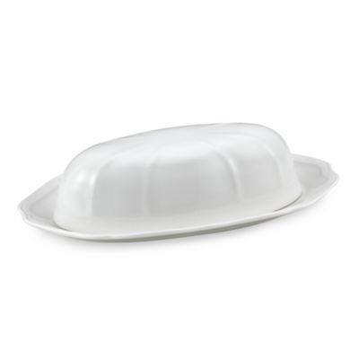 Mikasa® Antique White Covered Butter Dish