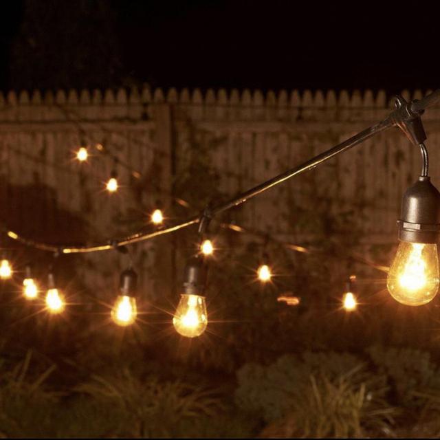 14’ Outdoor Bulb String Lights
