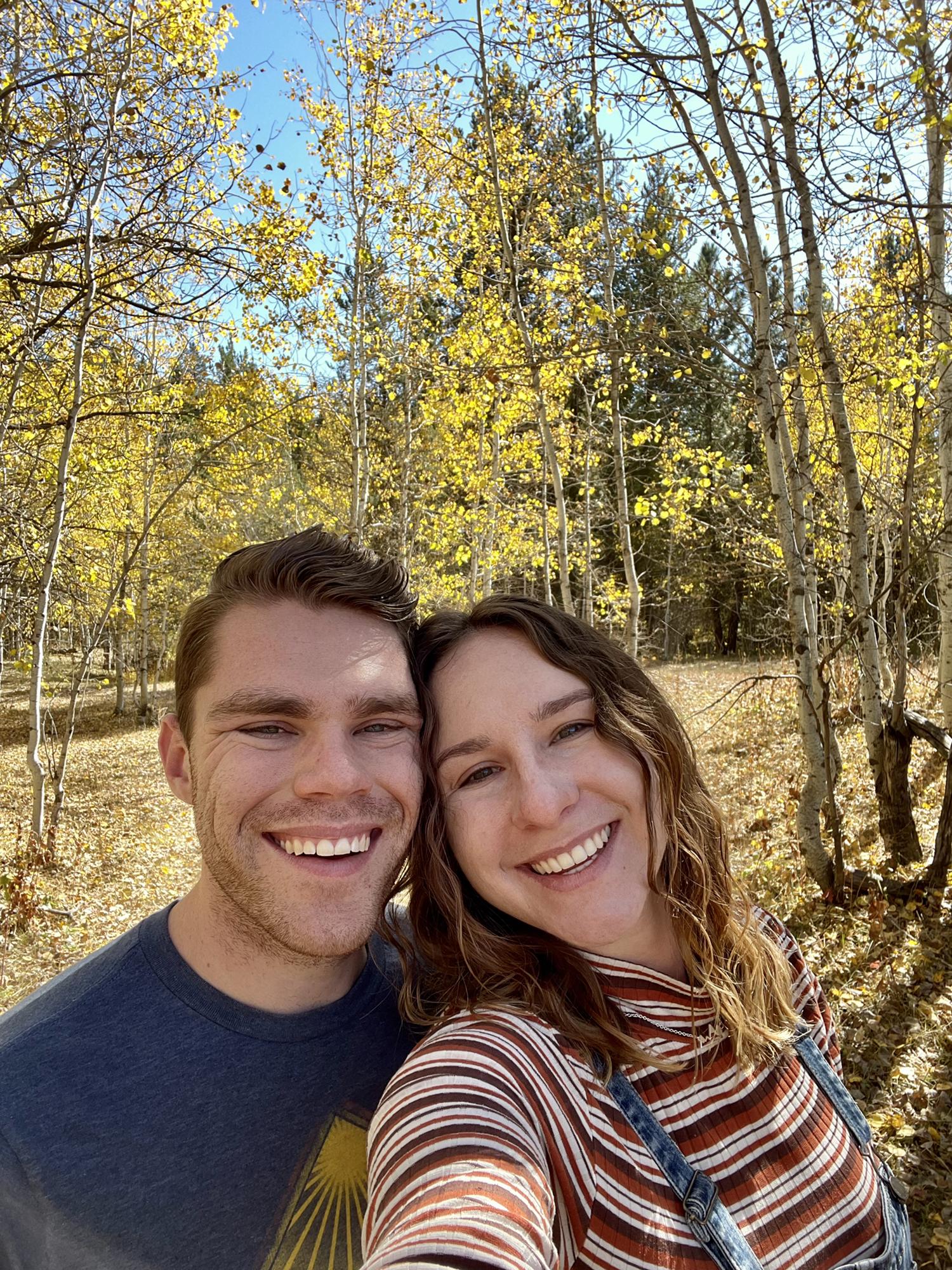 Autumn woods selfie!