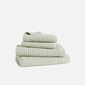Dreamweave Waffle Bath Towel Bundle (color Aloe)