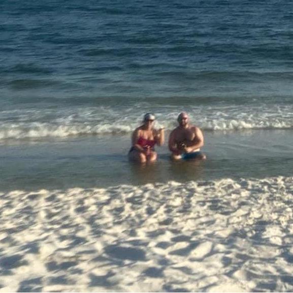 Chillin in the waves of Orange Beach