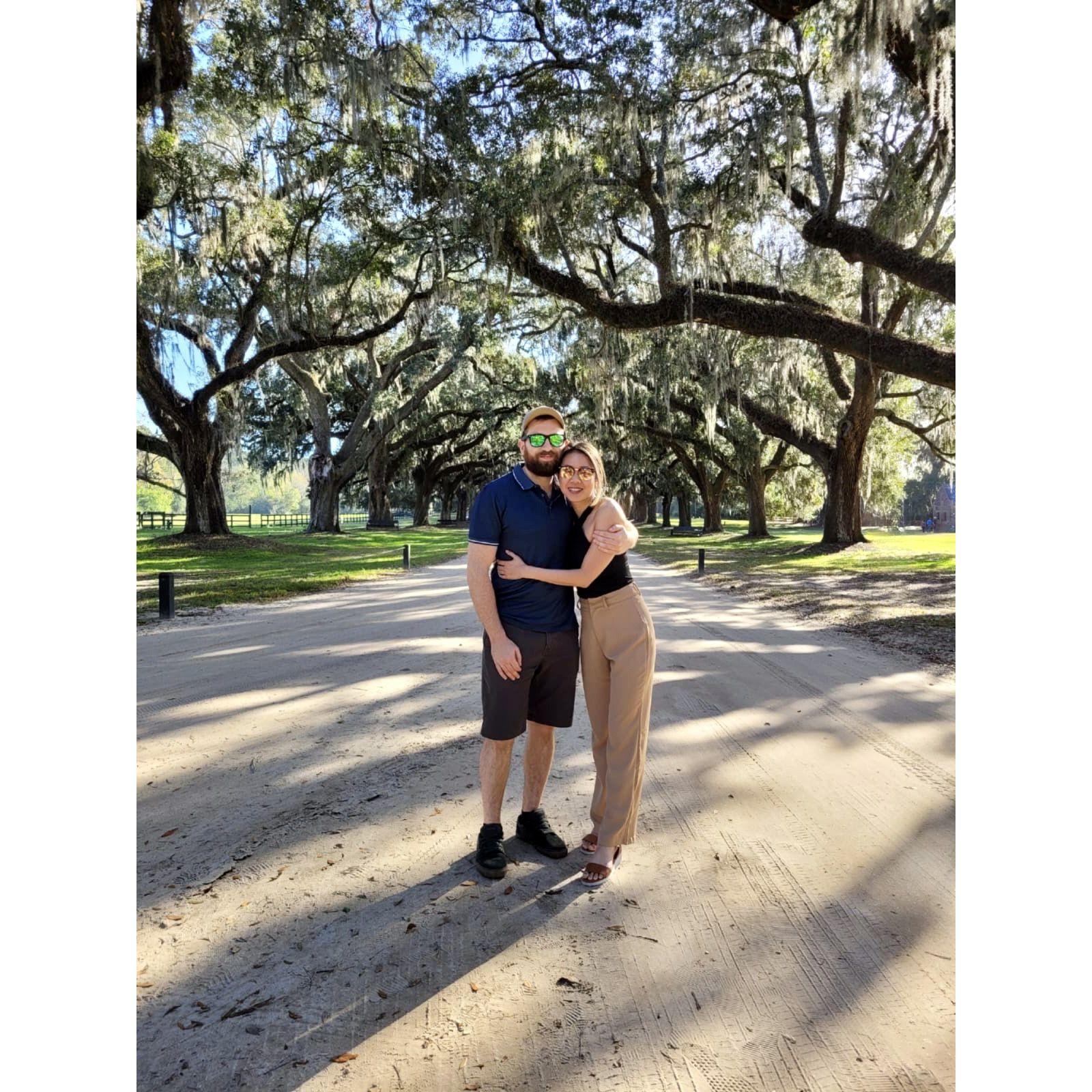 Nov 2022 - Taken at the Boone Hall Plantation & Garden in Charleston, South Carolina by our lovely cousin, Paige Podlucky