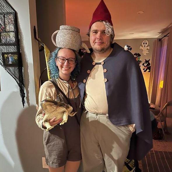 Won "Most Creative" for our Halloween costumes - 2022
