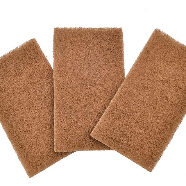 Full Circle Neat Nut Walnut Shell Scouring Pads, Non-Scratch, Set of 3, 5 oz