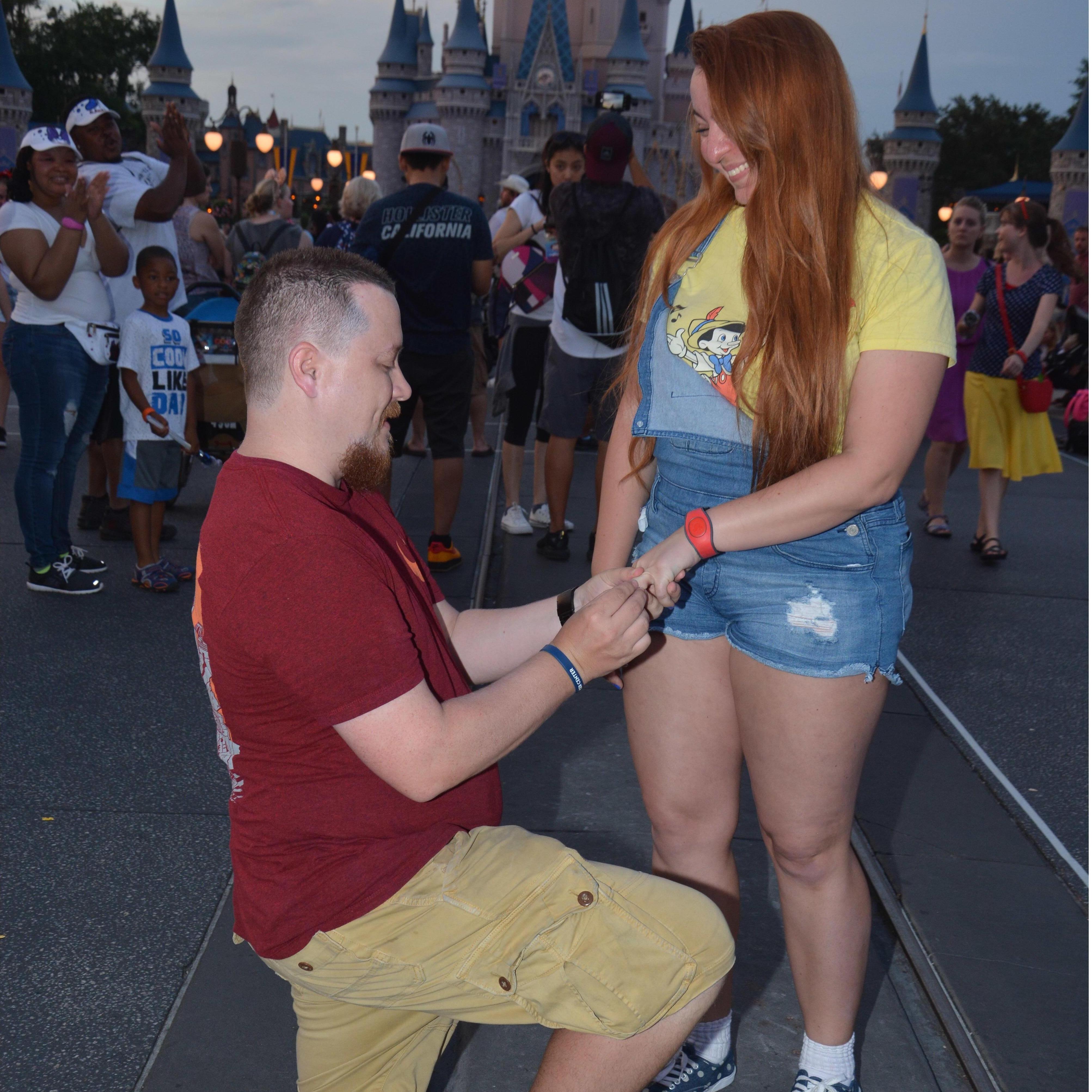 She said Yes!
