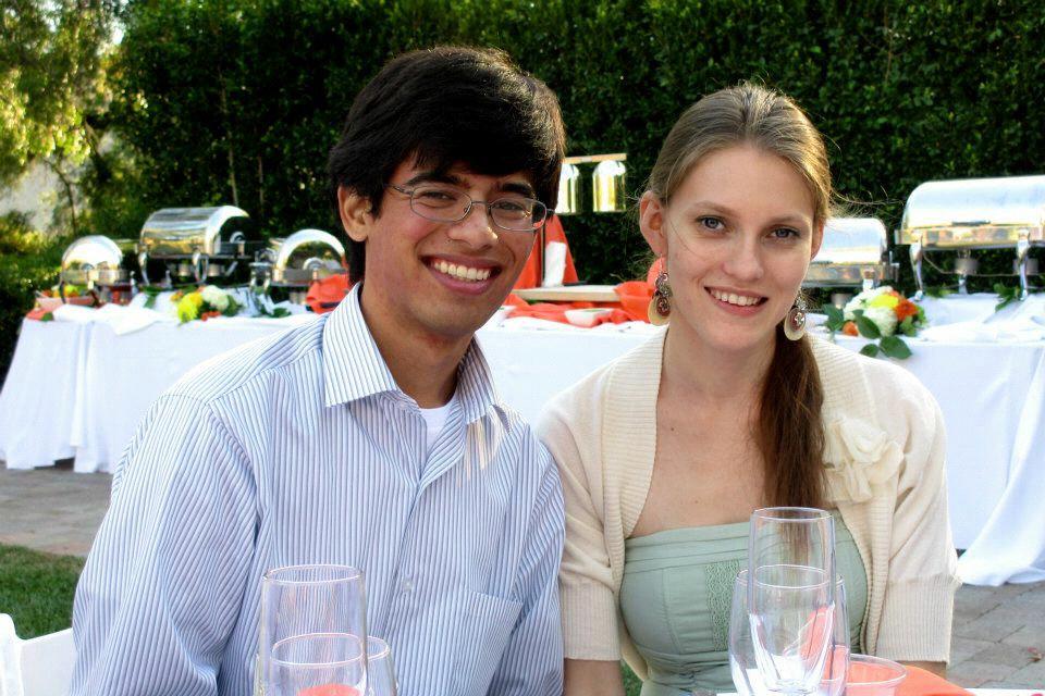 Celebrating a friend's wedding in 2012. Now it's our turn!