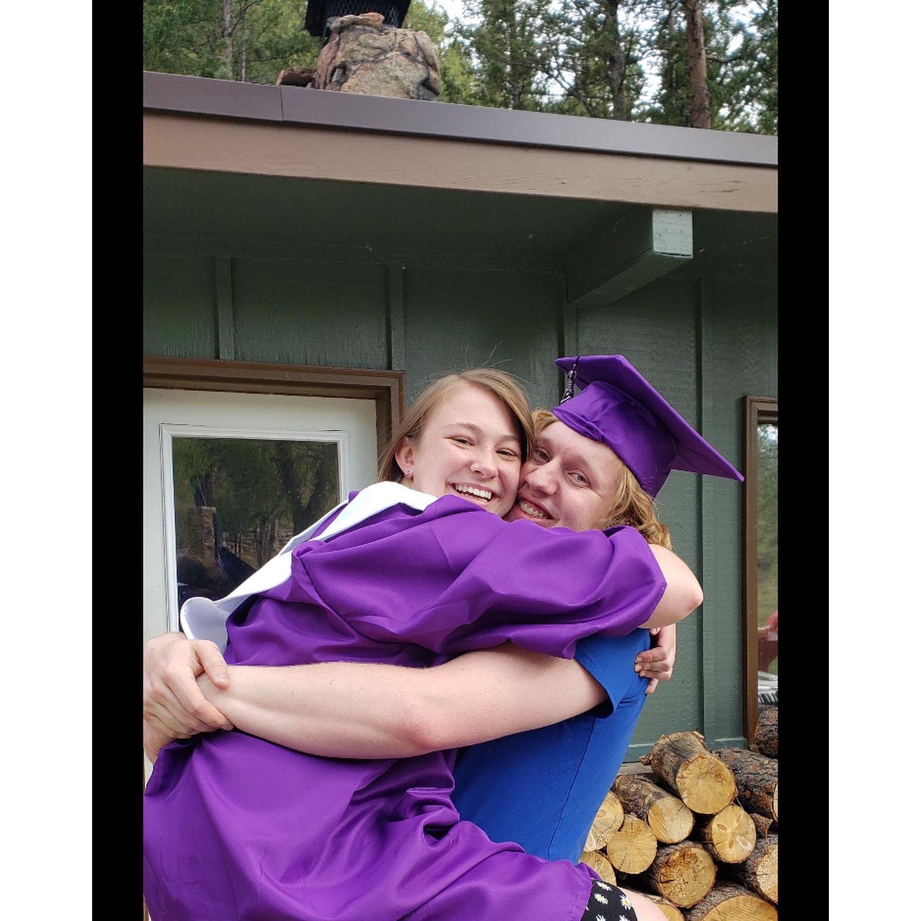 Sabrina's high school graduation.