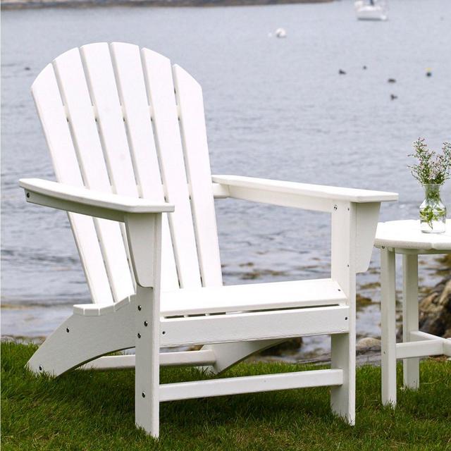 All-Weather Waterfall Adirondack Chair- Green