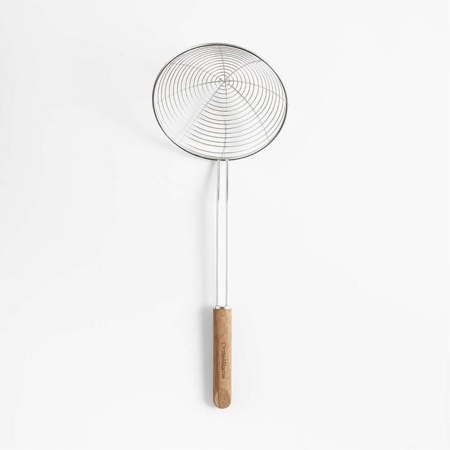 Crate & Barrel Acacia Wood Skimmer