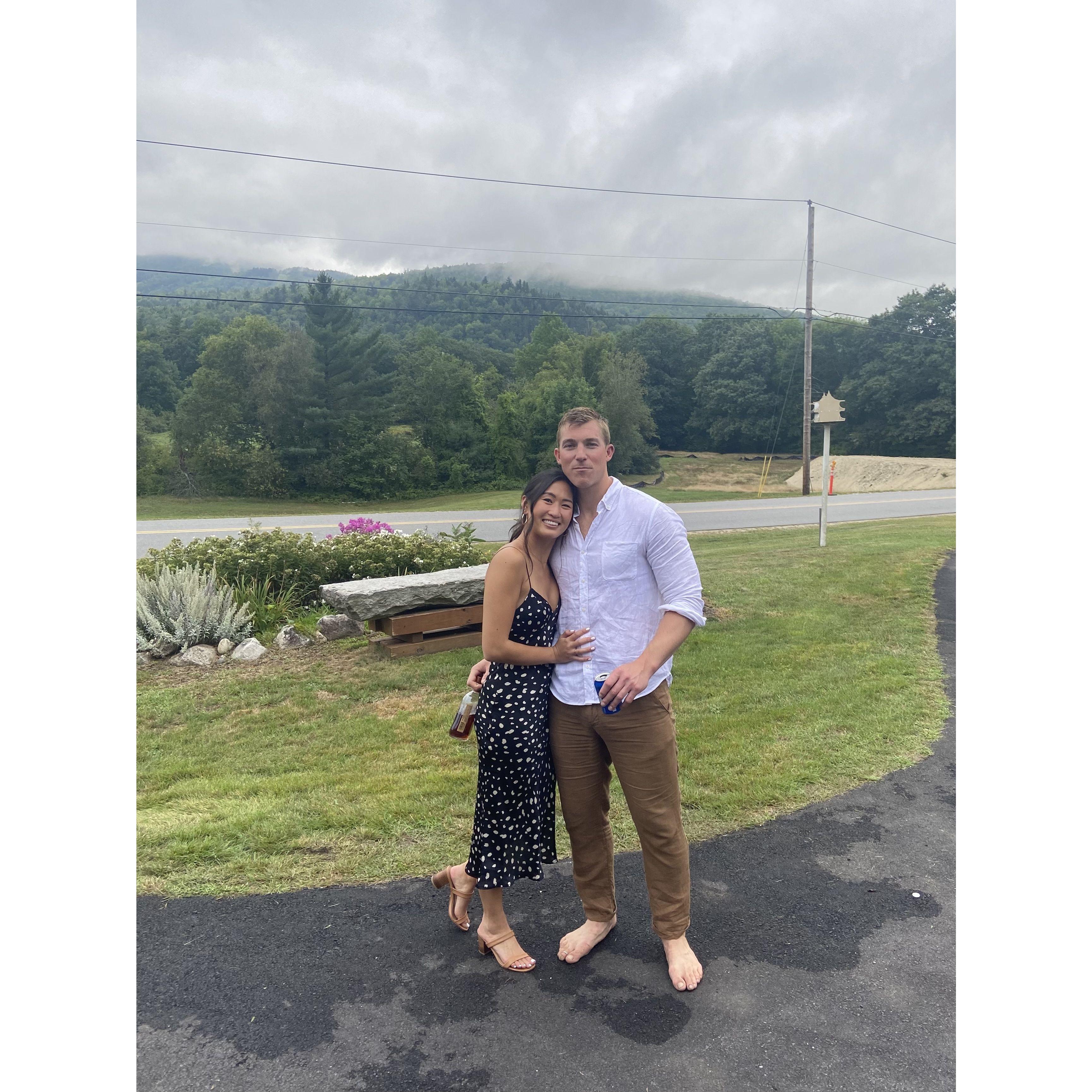August 2021: Joel's brother, Jon got married to Dani! The wedding was in beautiful Maine.