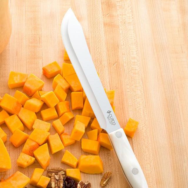Butcher Knife with Classic Black Handle