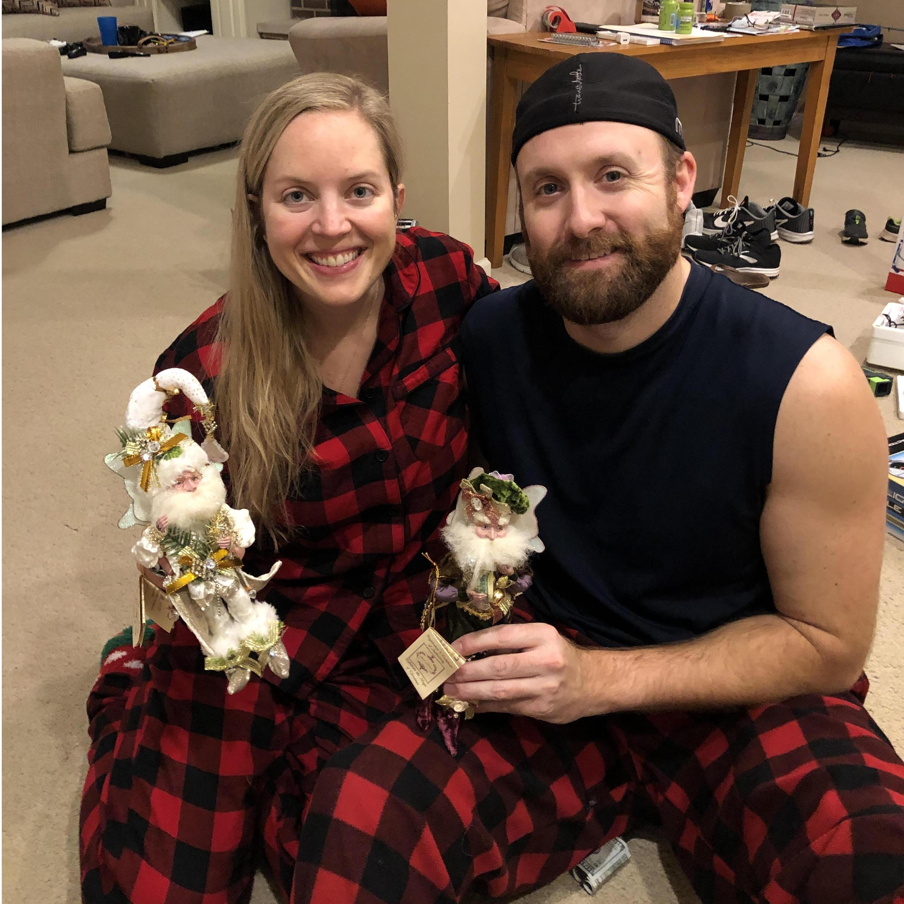 Josh's Nana always gives out special Fairies for family members at Xmas Time (Christmas 2020, photo compliments of Jackson)