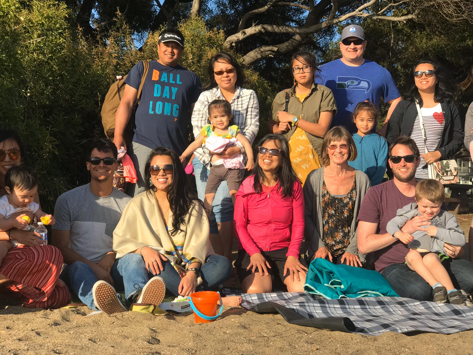 Malcolm's first Birthday in Alameda