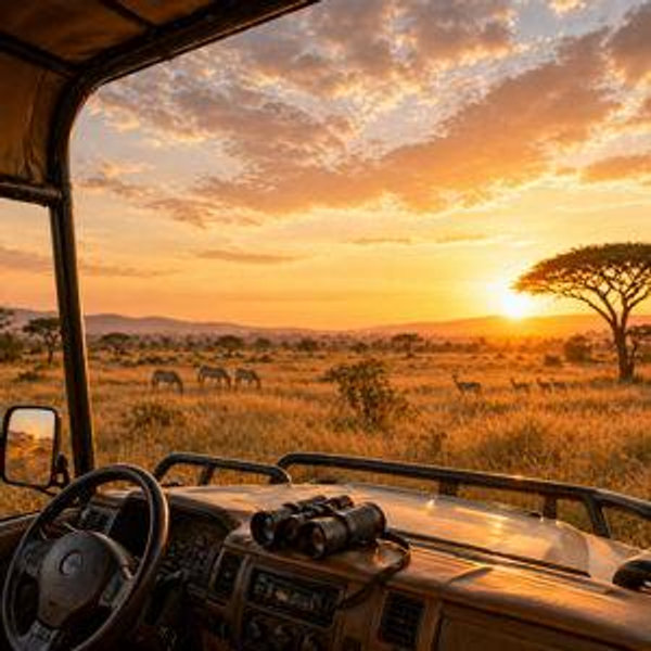 Sunrise Safari Game Drive