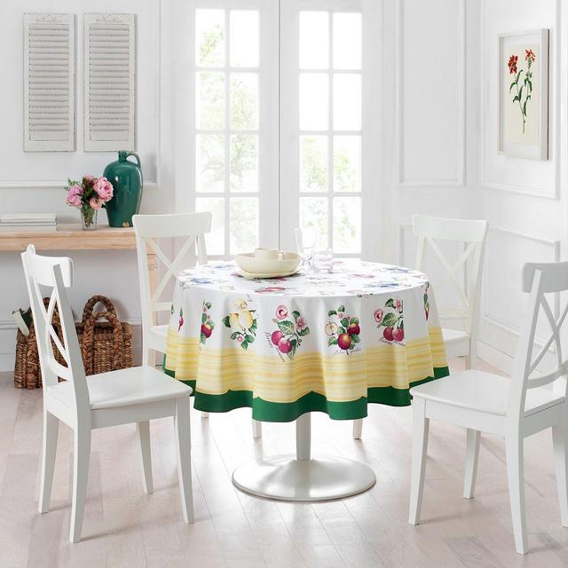 Villeroy & Boch French Garden Round Tablecloth, 70"