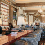 OAK Long Bar + Kitchen