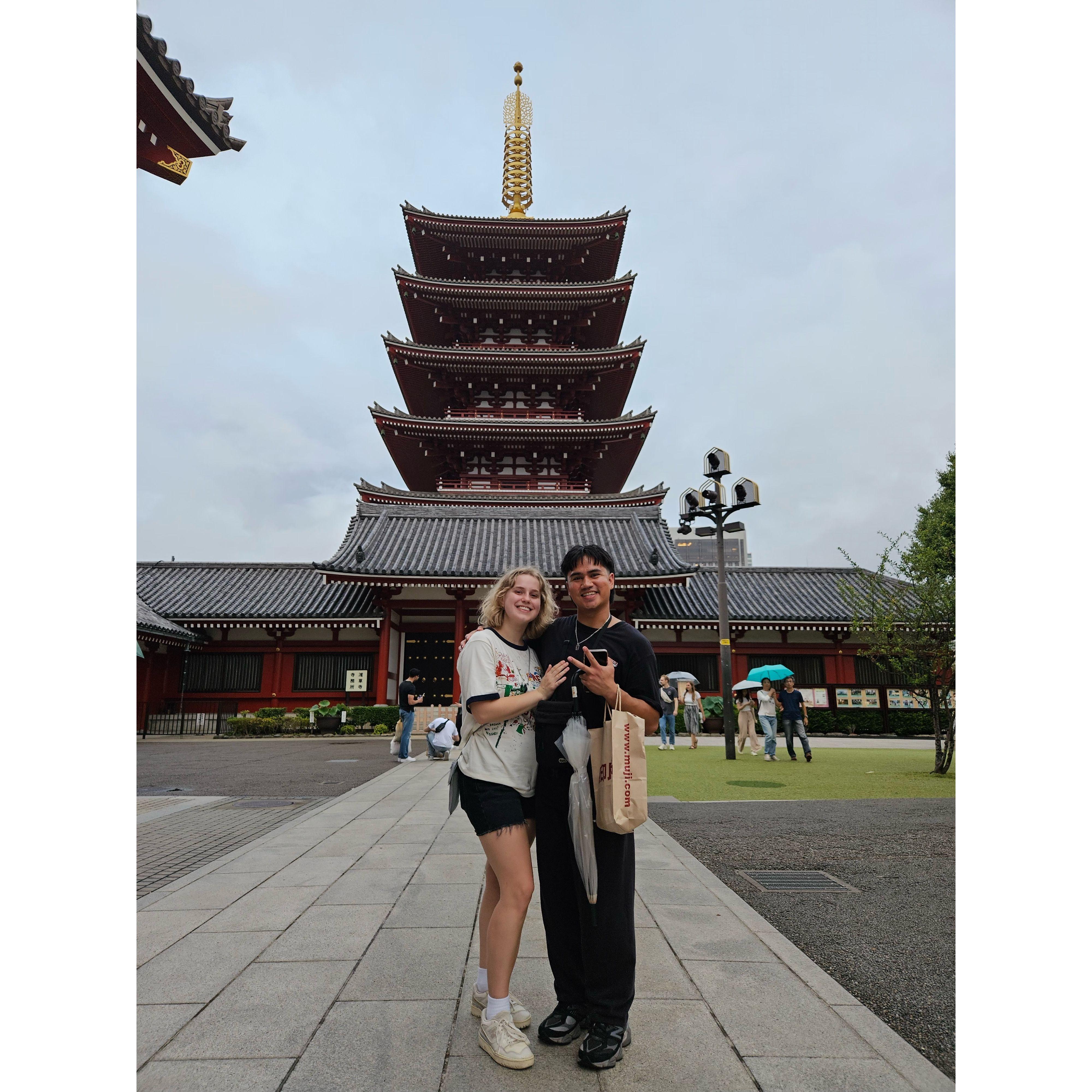 Senso-ji Temple in Asakusa, Japan