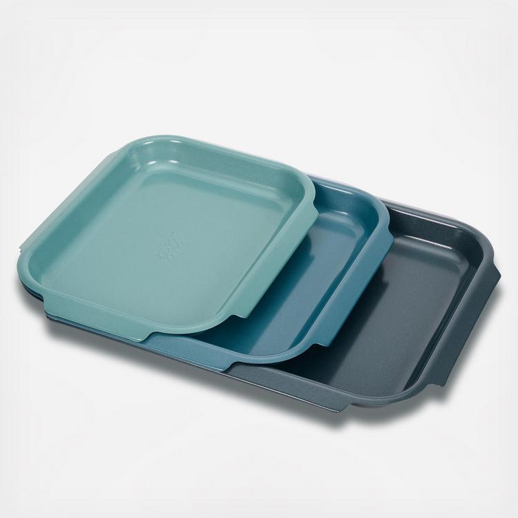 Joseph Joseph, Nest Bake Assorted 3-Piece Nonstick Baking Tray Set