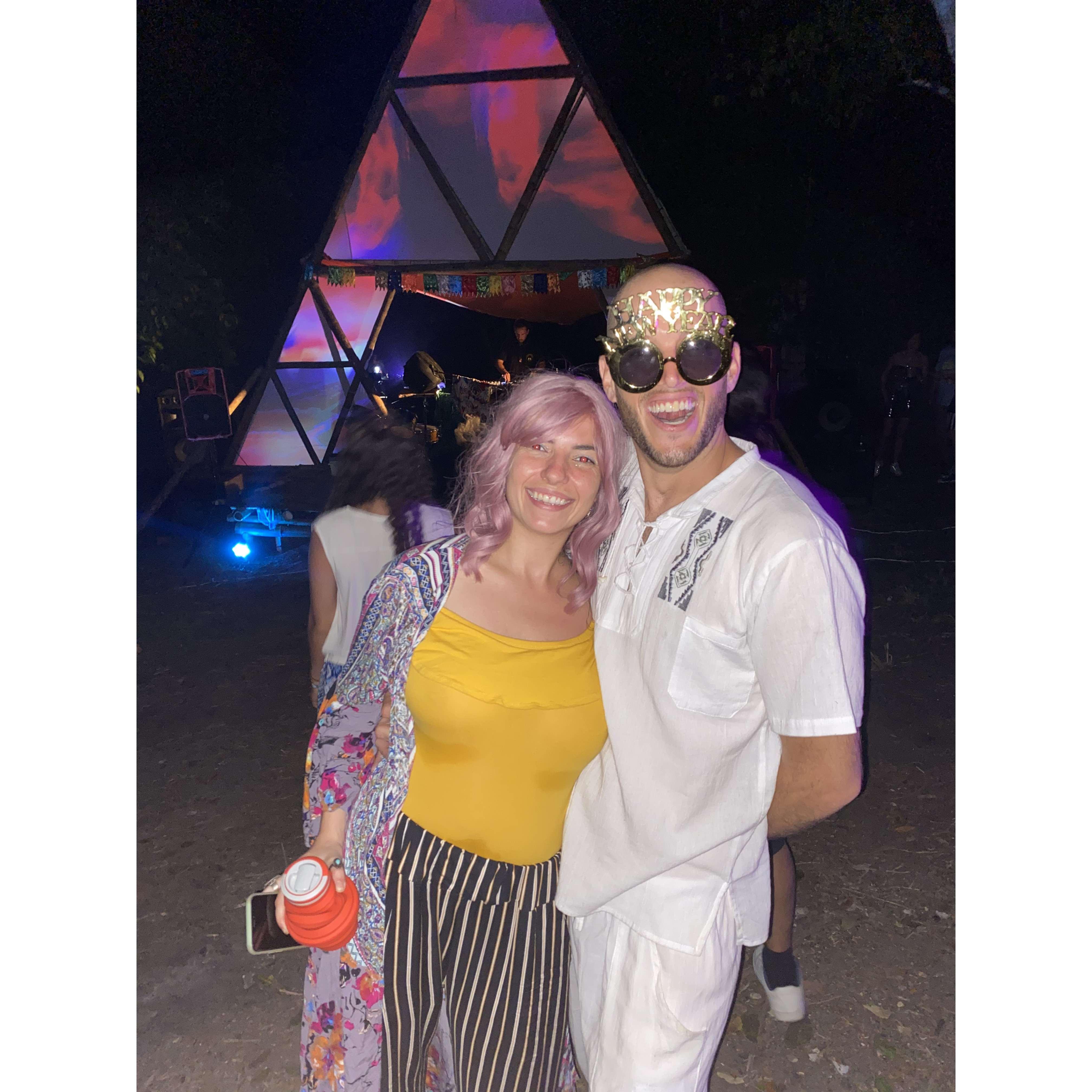 New Years, Wild Child Village, Ecuador, 2019/2020