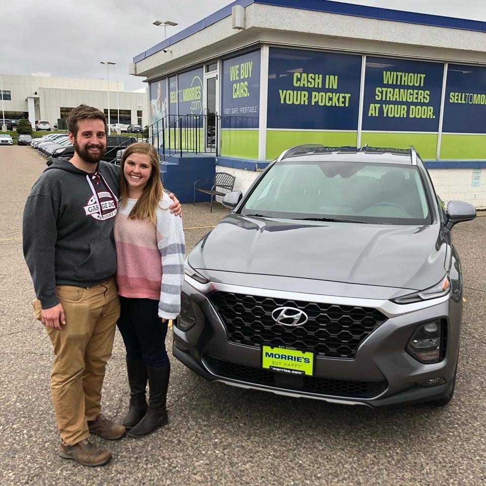 Our first family car! We recently purchased a 2019 Hyundai Santa Fe SEL Plus, which became our first major purchase together.