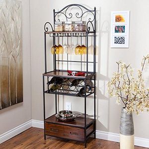 Belham Living Anders Driftwood Bakers Rack