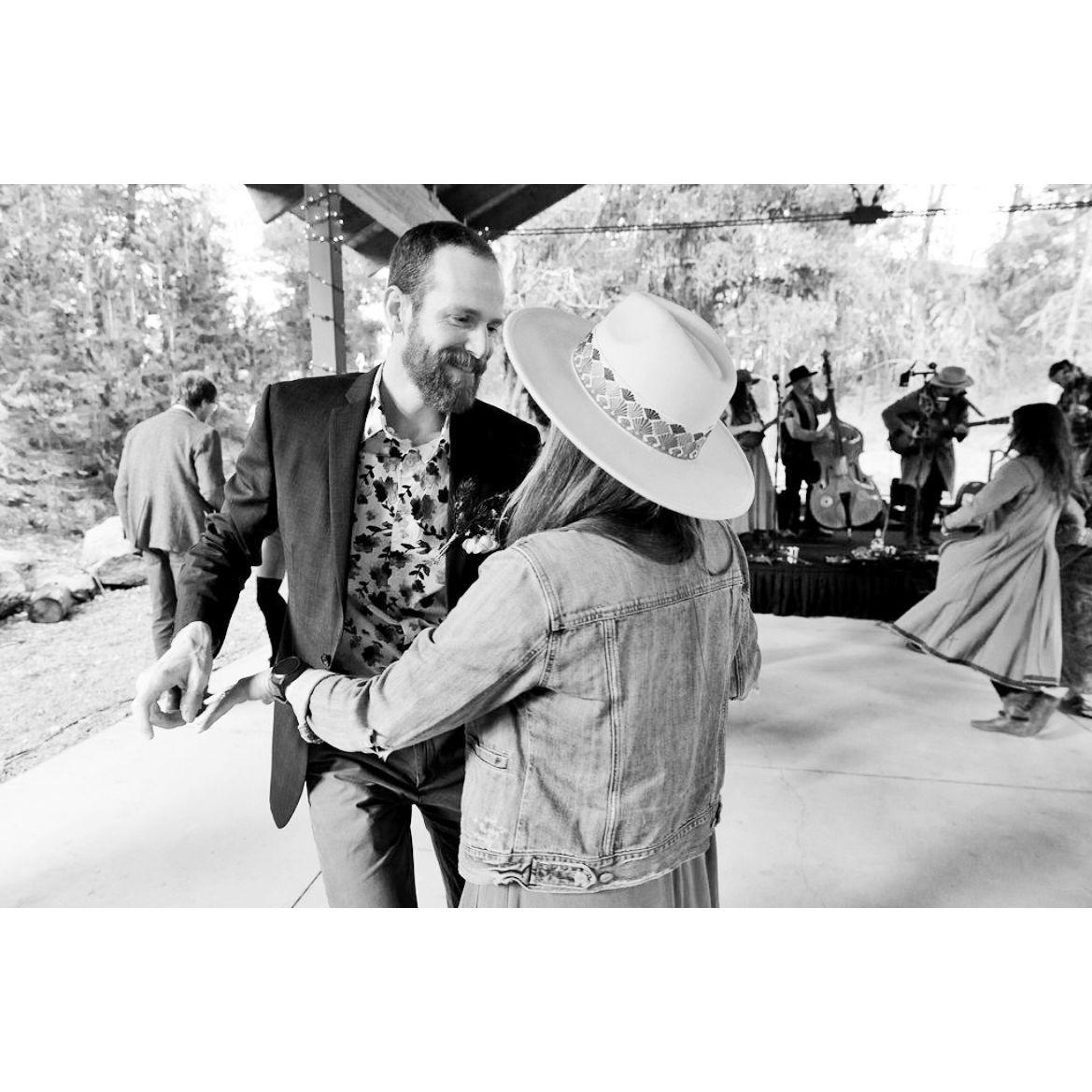 Boogie time at Holly & Jake's wedding in 2023