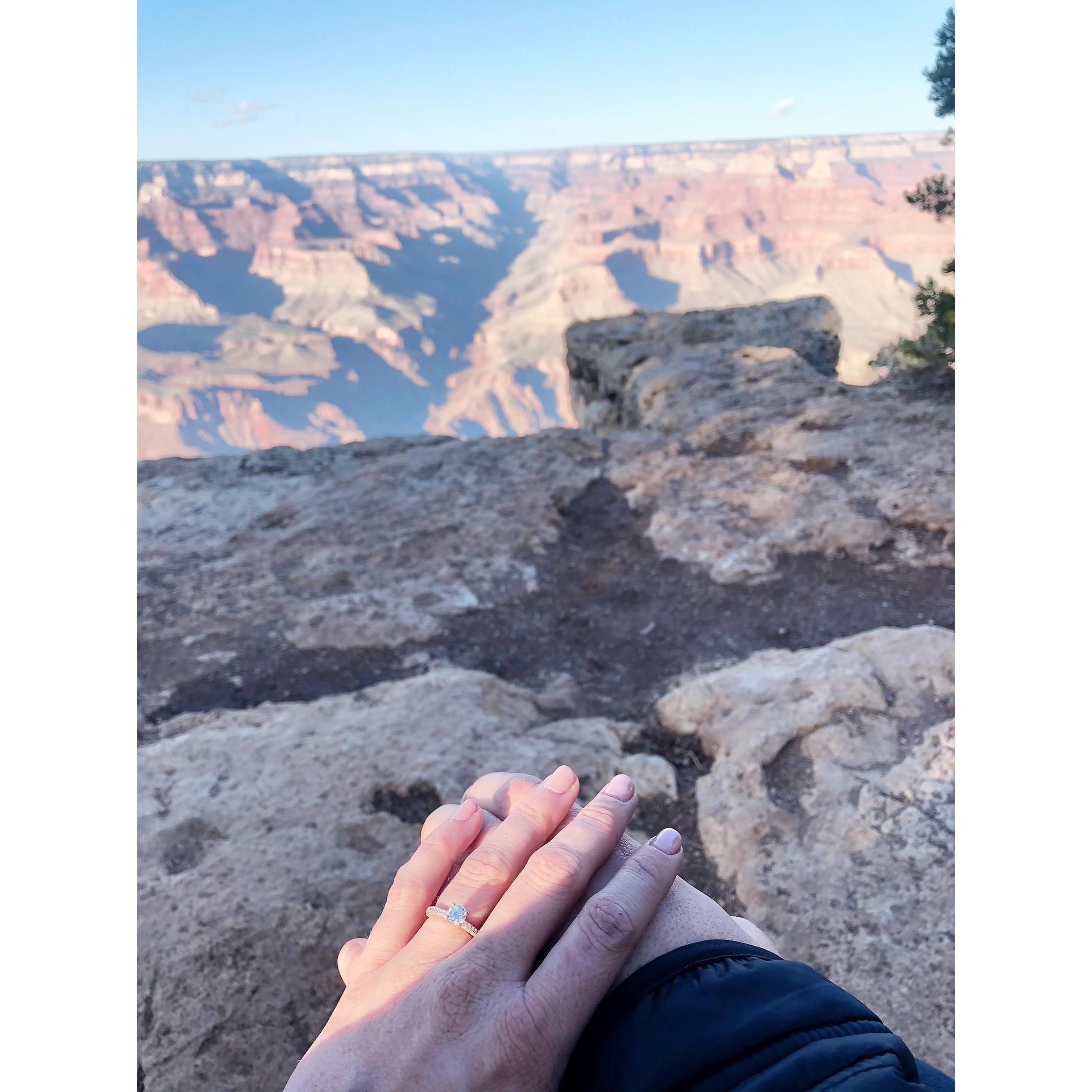 Engagement Road Trip - Grand Canyon