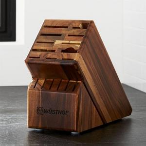 Wüsthof ® 17-Slot Acacia Knife Block