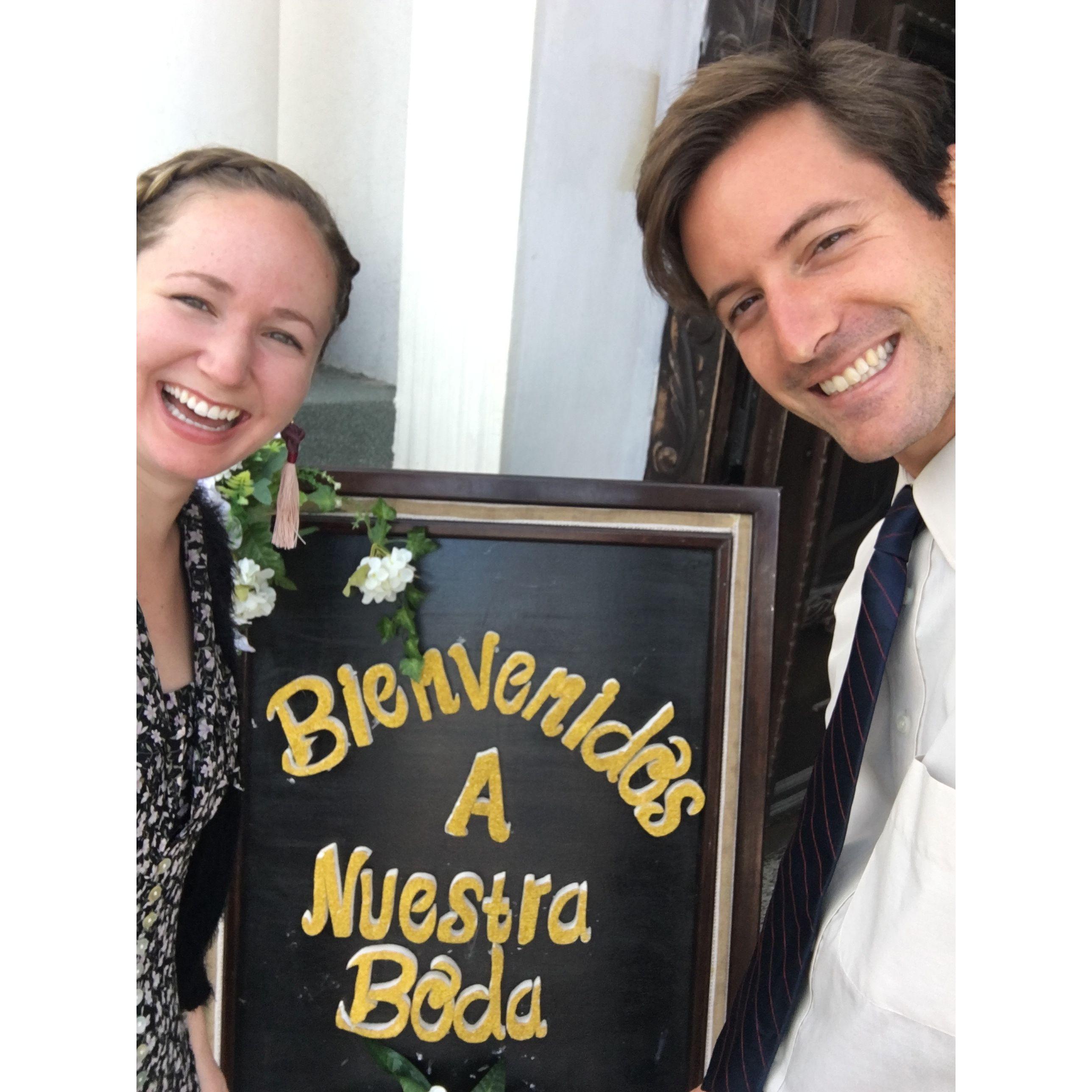 That wasn't really our boda! But this one is!