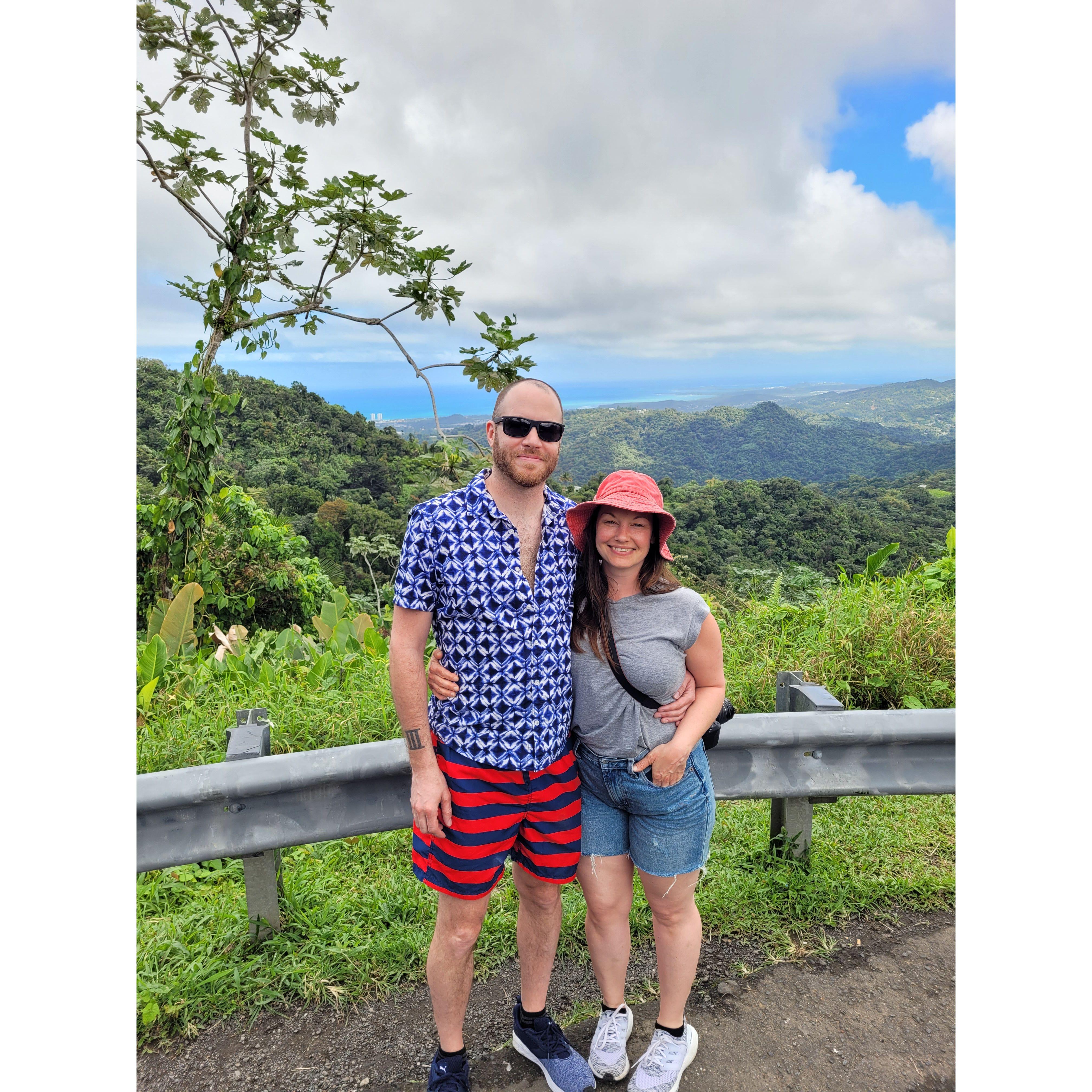 Puerto Rico - the day TC popped the question!