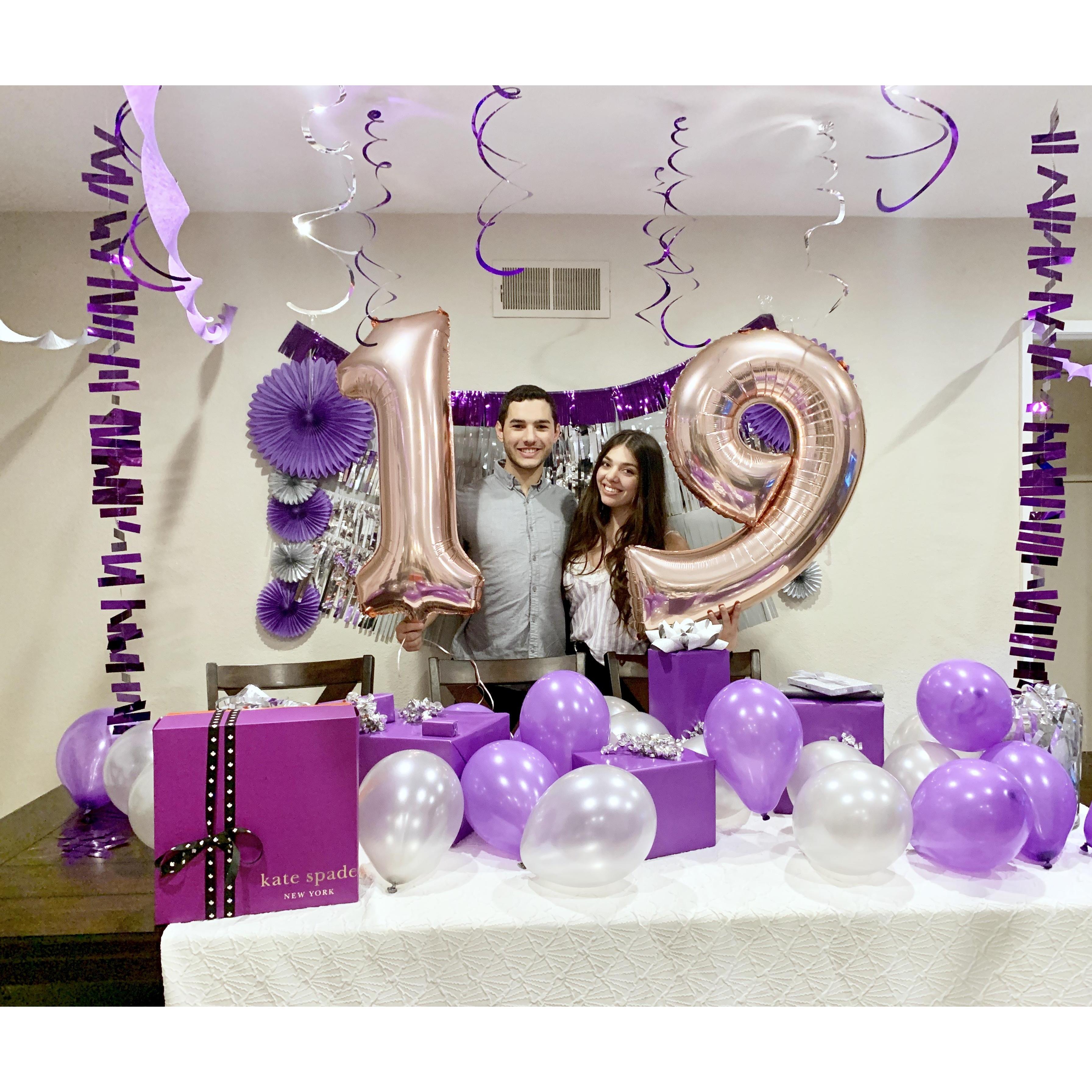 Jaylin's 19th Birthday!