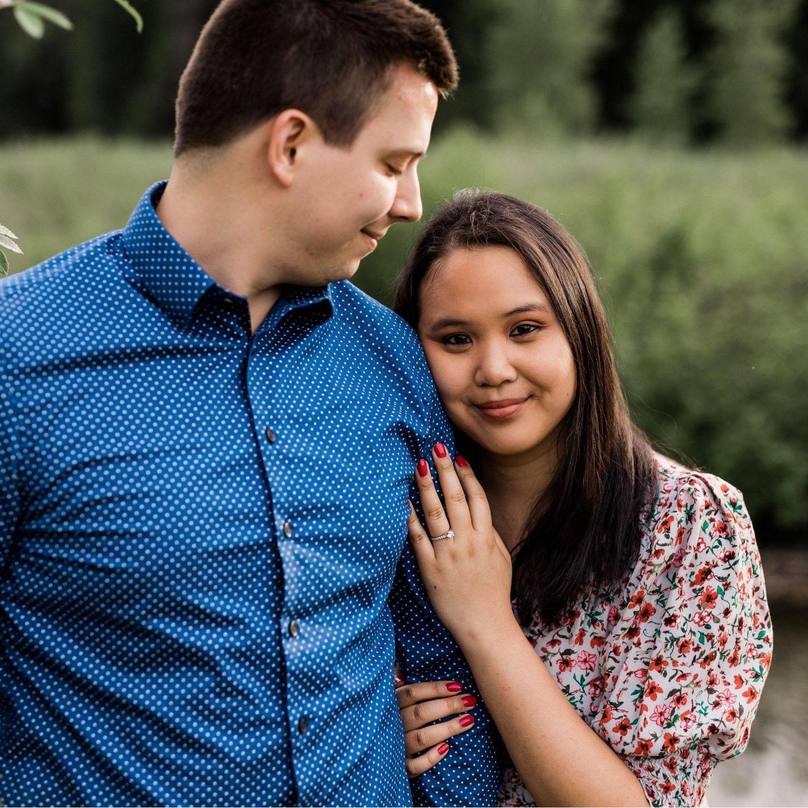 One of our favorites from our engagement shoot!
